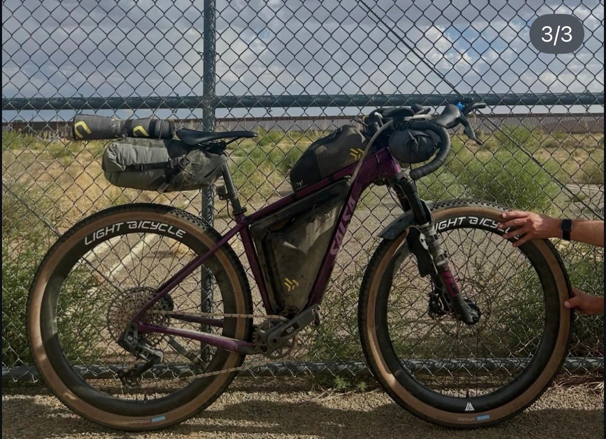 Meaghan Hackinen Salsa bike