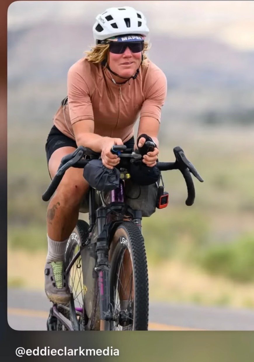 Meaghan Hackinen cruises to record breaking FKT on the 2026 Tour Divide